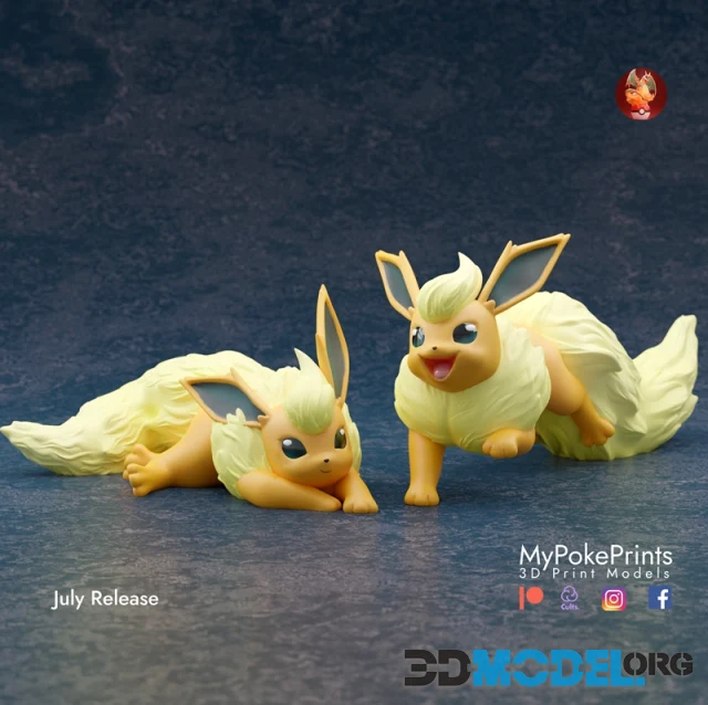 MyPokePrints - Flareon – Printable