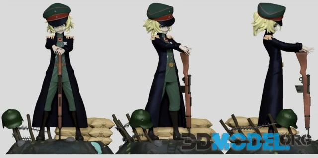 Tanya The Evil – Printable