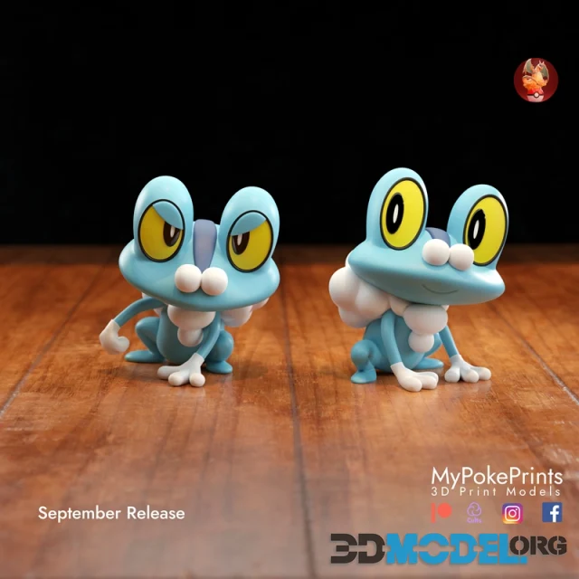 MyPokePrints - Froakie – Printable