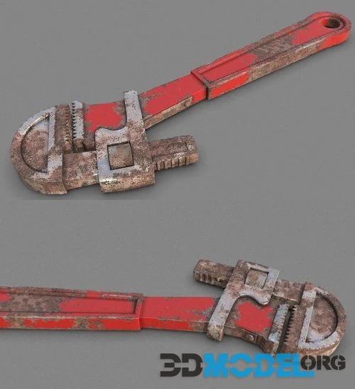 Adjustable pipe wrench PBR