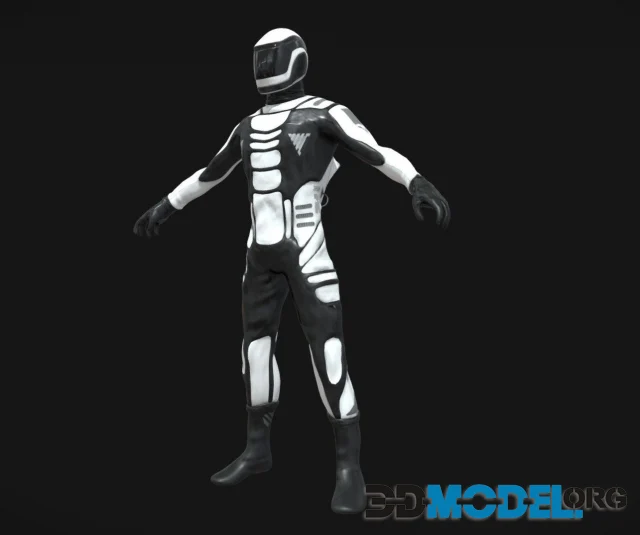 Astronaut Rigged PBR