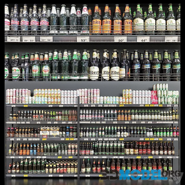 Beer Store (rack with bottles)