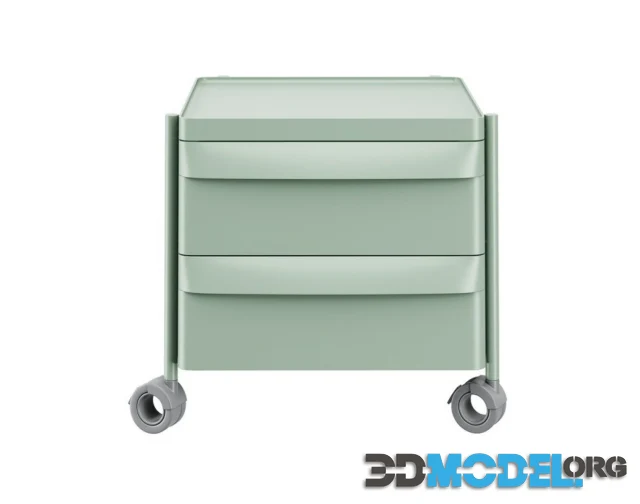 Boxie Office Drawer Unit BXL 2C by Pedrali