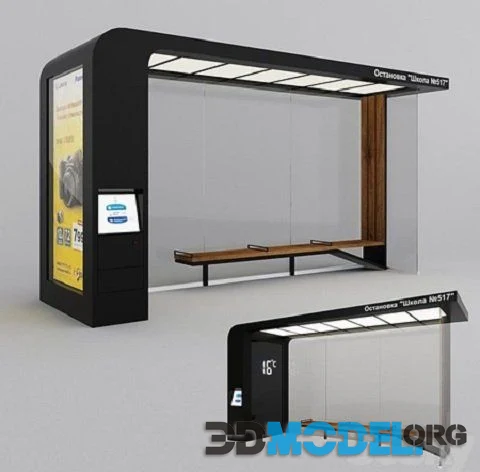 Bus Stop PBR