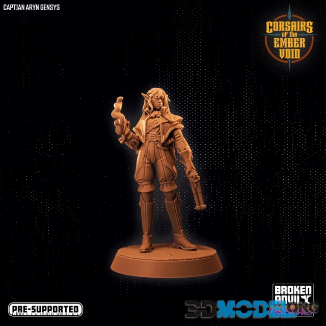 Corsairs of the Ember Void - Captain Aryn Gensys