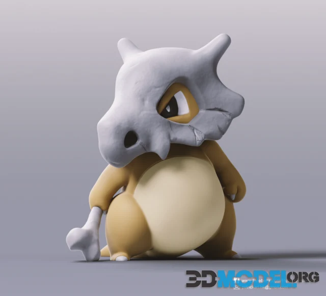 Cubone Pokemon - Printable