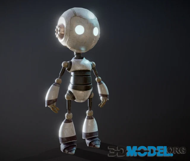 Cute Robot (PBR)