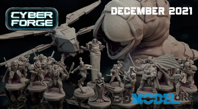 Dune Series STL Miniatures