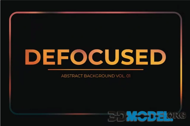 Defocused - Abstract Backgrounds Vol. 01