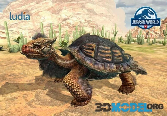 Entelolania Prehistoric Turtle – Jurassic World PBR