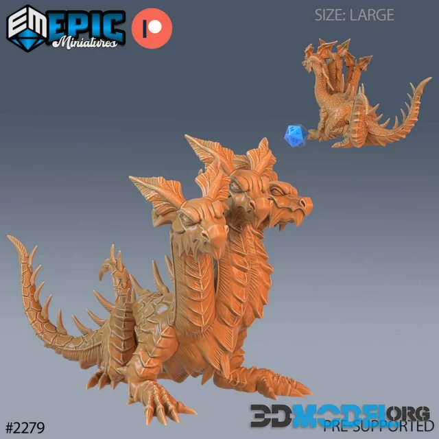 Epic-Miniatures - Dungeon Hydra