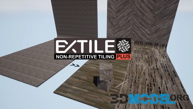 EXTILE PLUS Non-repetitive tiling materials and functions