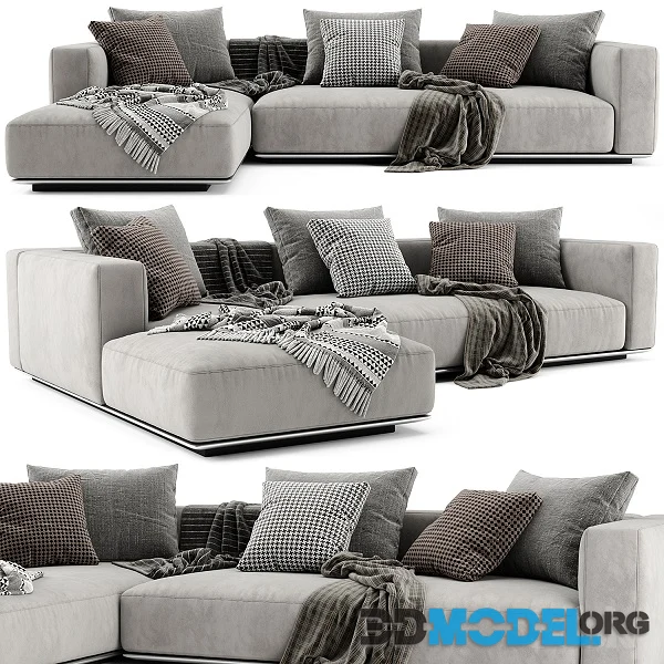 Grandemare Chaise Longue Sofa by Flexform