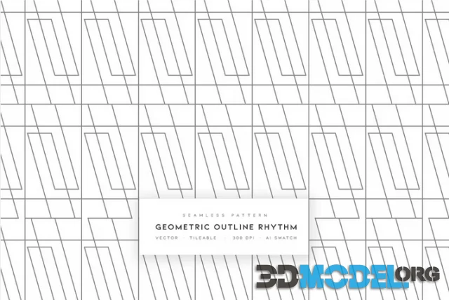 Geometric Outline Rhythm
