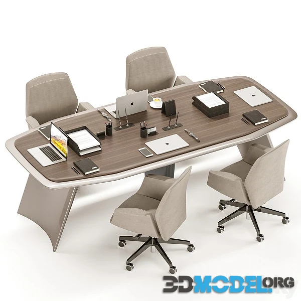 Gramy Conference Table MG40 Hi-Poly