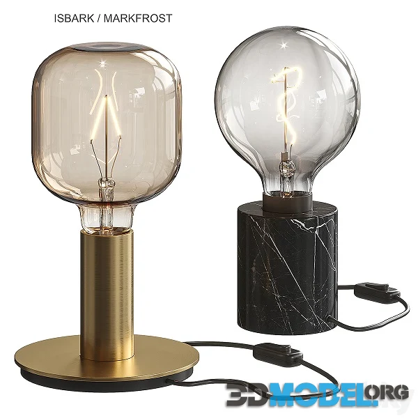 Isbark and Markfrost Table Lamp by Ikea