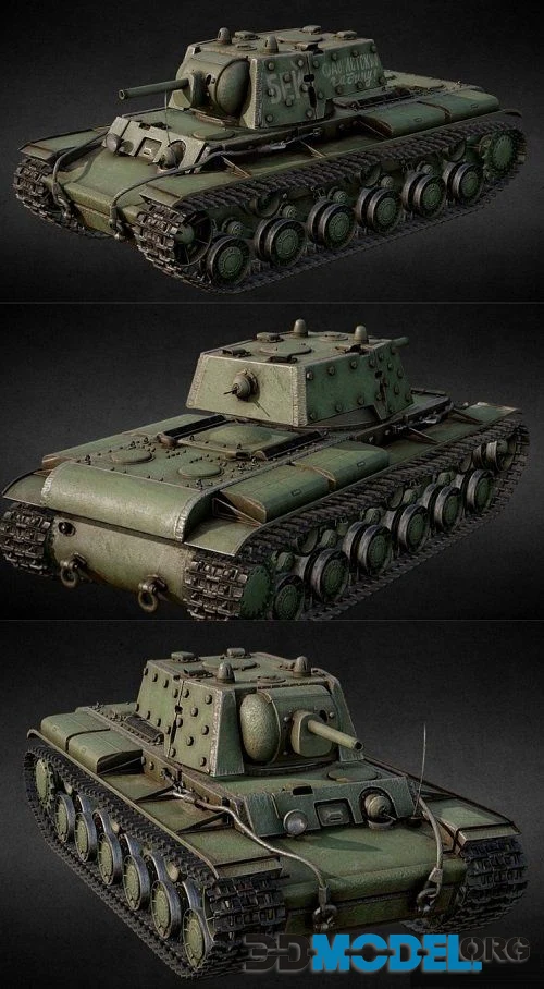 KV1-E WW2 Tank PBR