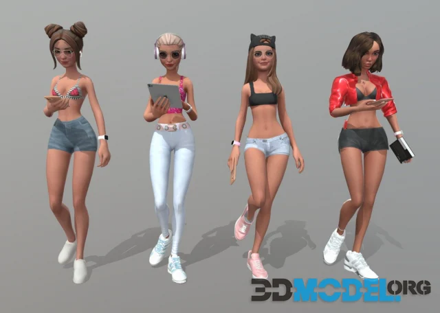 Lady Bundle pack PBR
