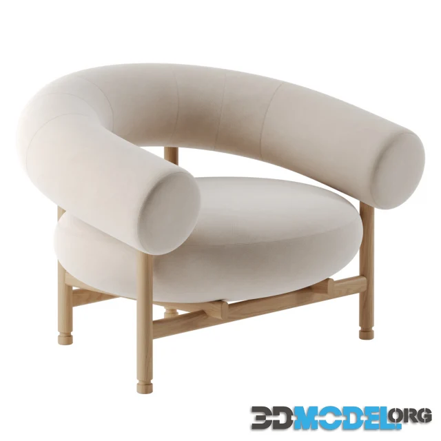 Modern Loop Lounge Chair by Wewood