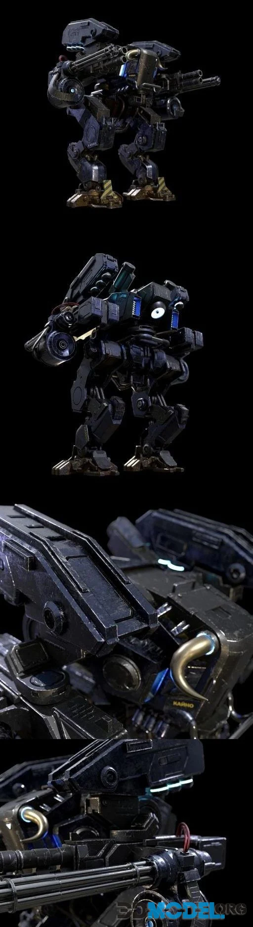 Mech Kaino (PBR)