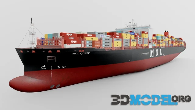MOL Container Ship Quest PBR