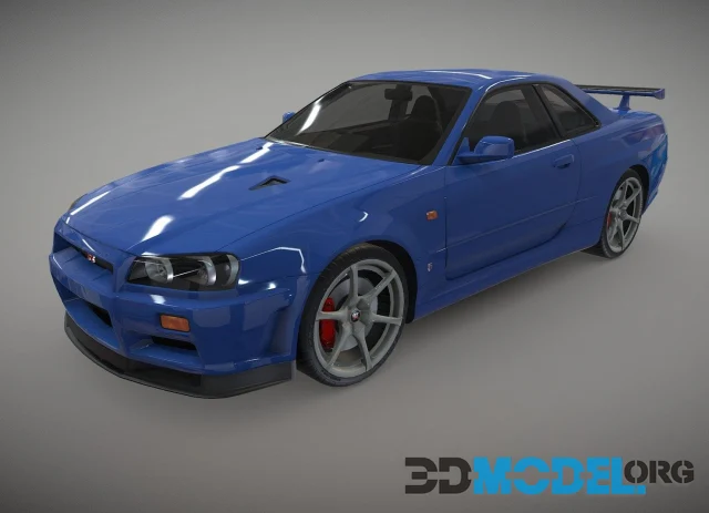 Nissan Skyline R34 car