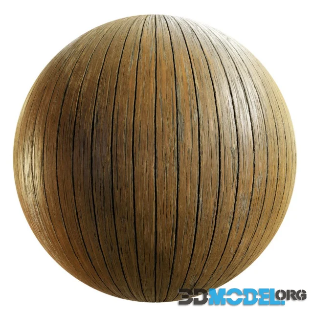 Orange painted vertical planks 55 20 4K
