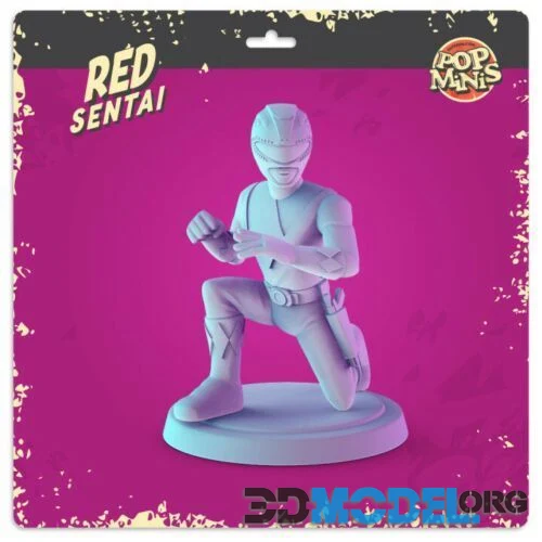 Pop Minis - Red Sentai