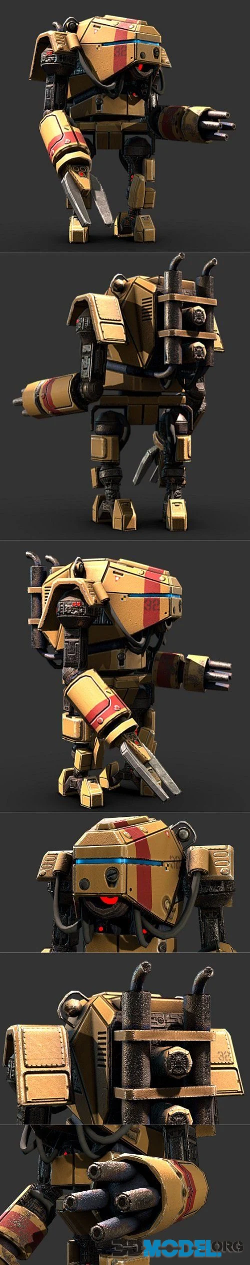 Powersuit Mecha (PBR)