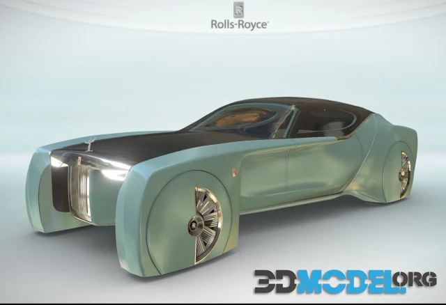 3D Model – Rolls Royce Vision Next 100 (PBR)