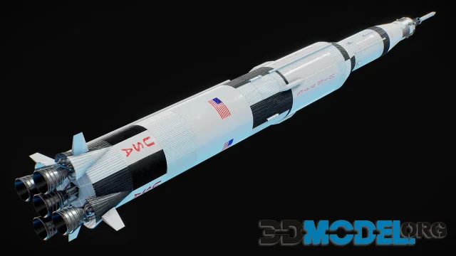 Saturn V rocket PBR