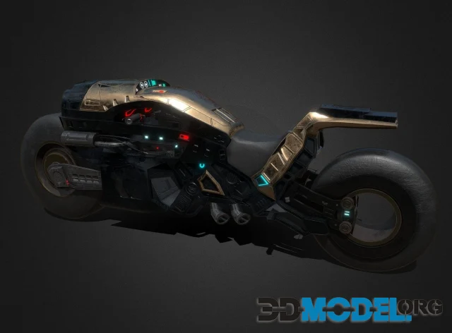 Sci-fi Motorcycle Project_MX_2 PBR