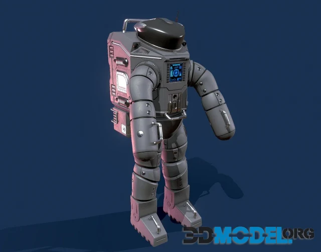 Space suit from Anathem PBR