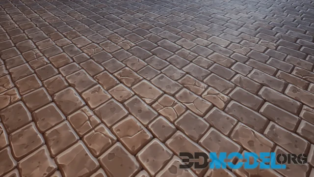 Stylized Brick Materials