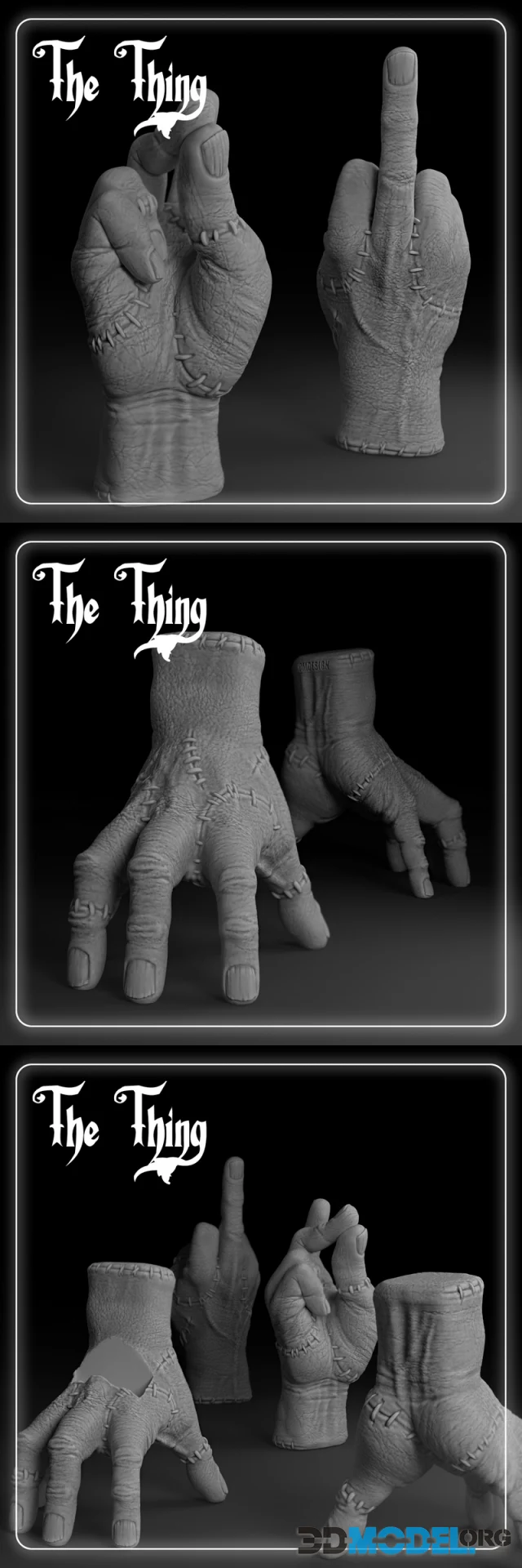 THING The Addams Family - 3D Animation - PixelBoom