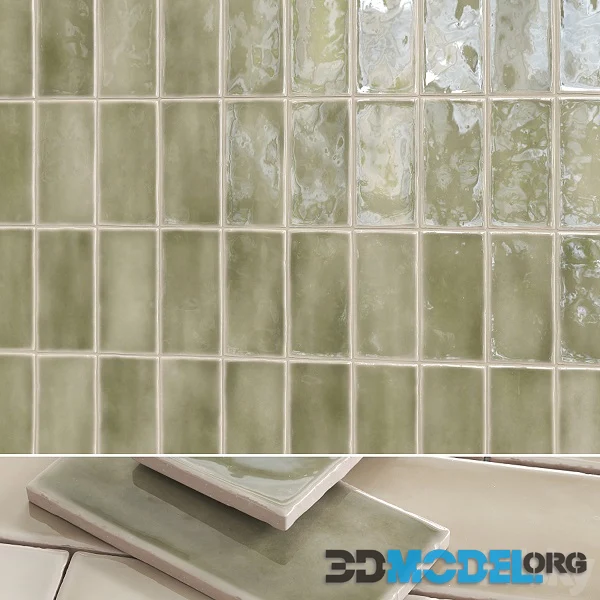 Wall Ceramic Tile (3 colors)