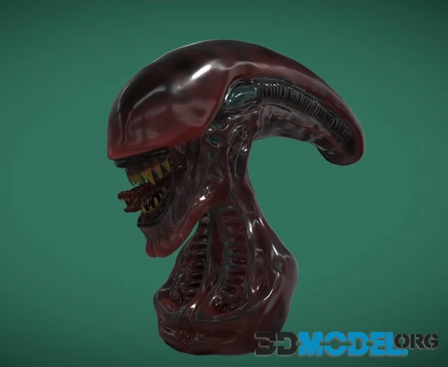 Xenomorph Bust PBR