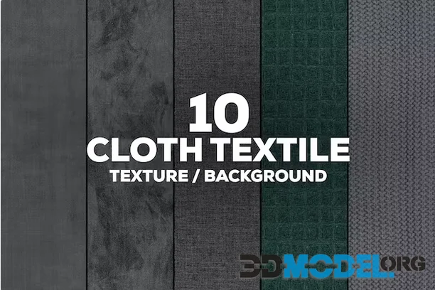 10 Cloth textile texture background
