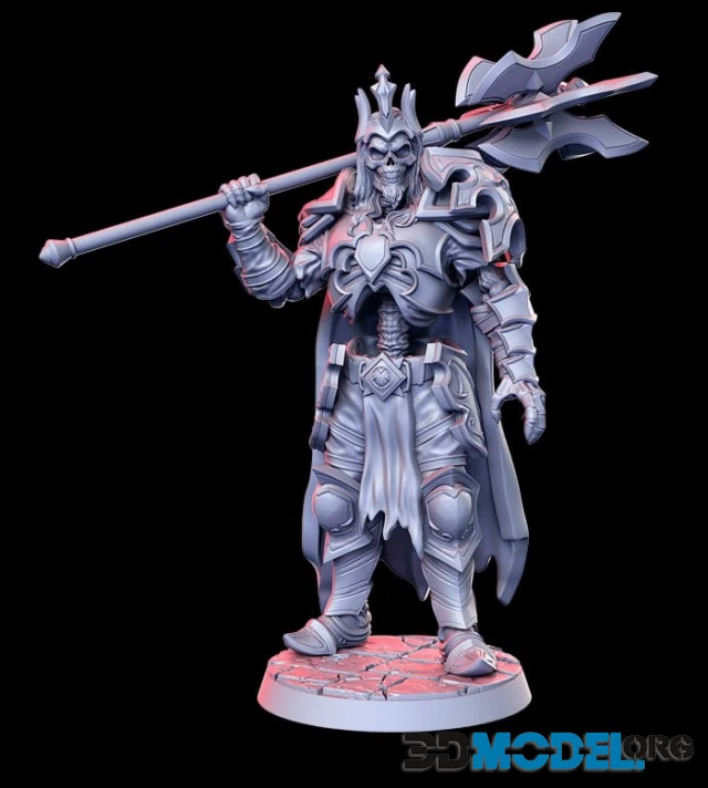 Okharon (undead warrior king) – Printable