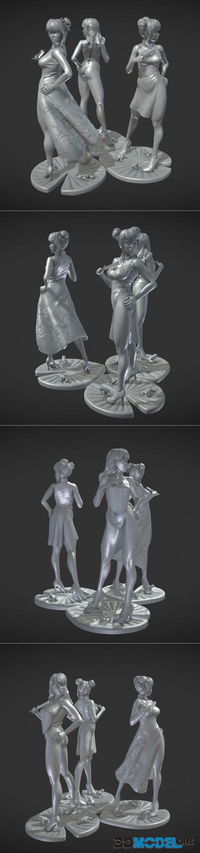 China dress girl – Printable