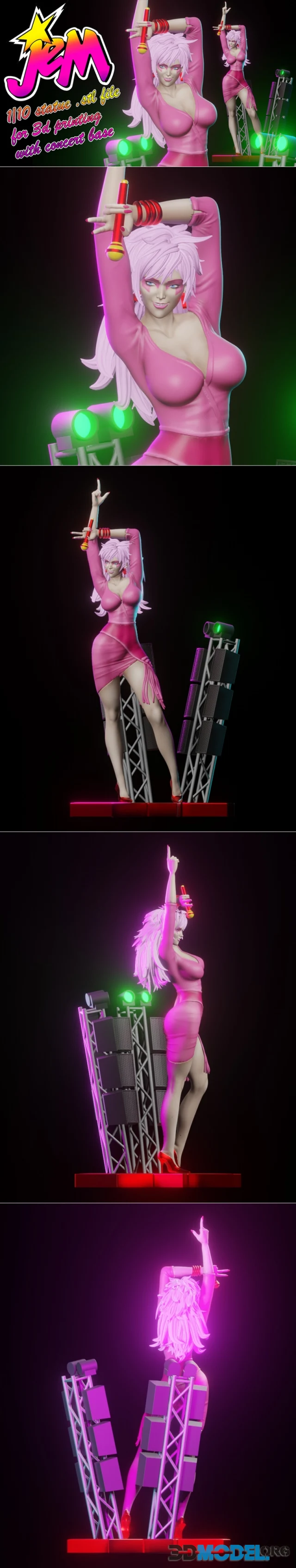 Jem and the Holograms – Printable