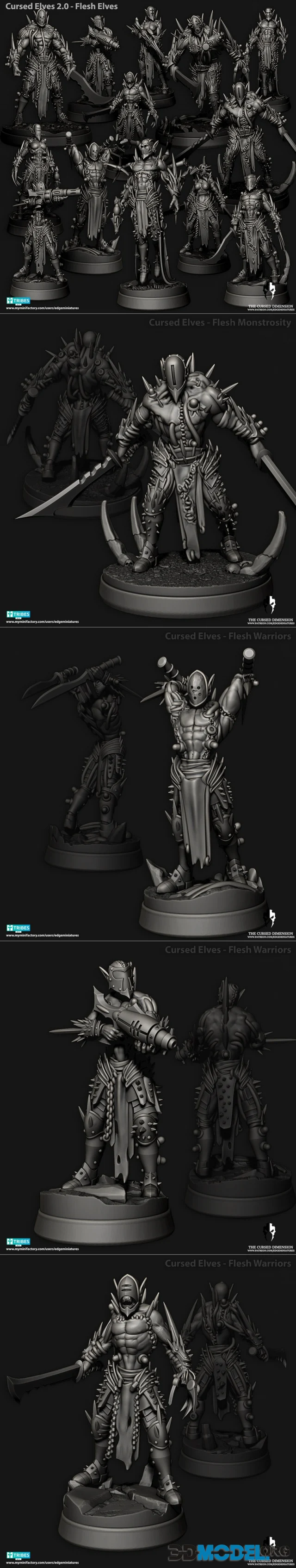 Cursed Elves Flesh – Printable
