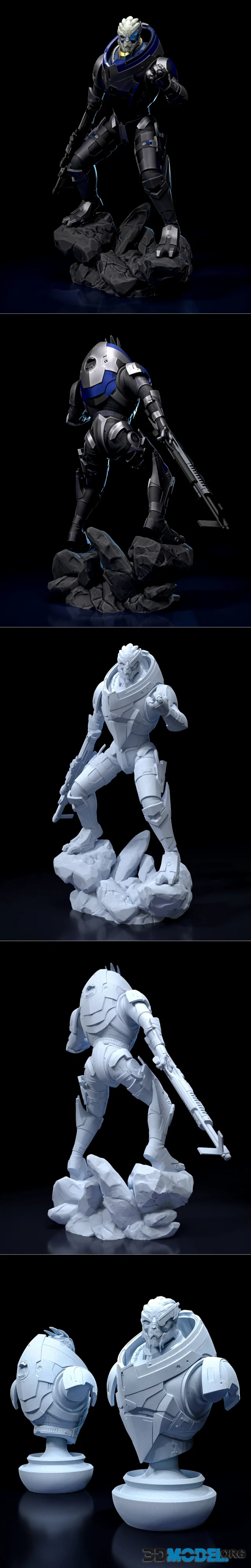 Garrus Vakarian – Printable