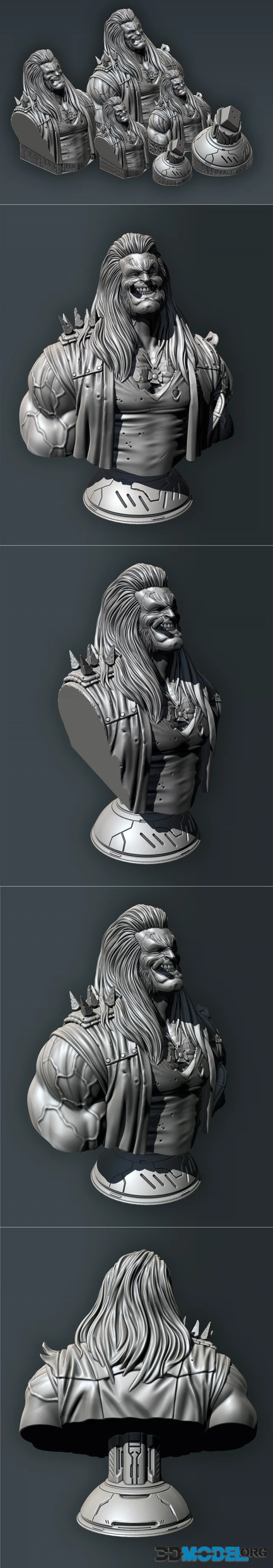 Eastman Lobo bust – Printable