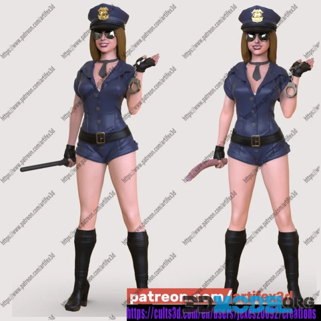 The Girl Is a Policeman – Printable