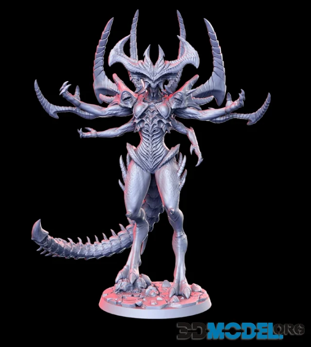 Shadhakairis (demon queen) – Printable