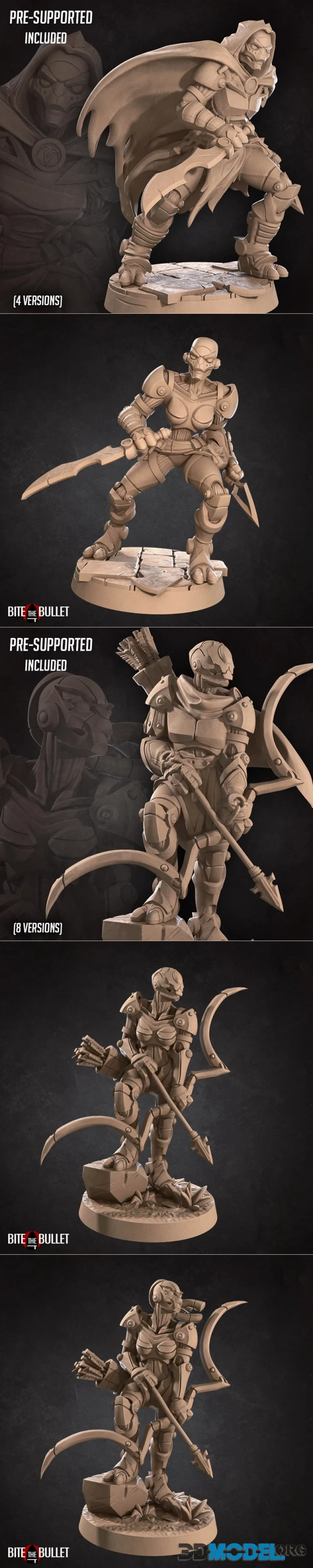 Warforged Ranger and Rogue – Printable