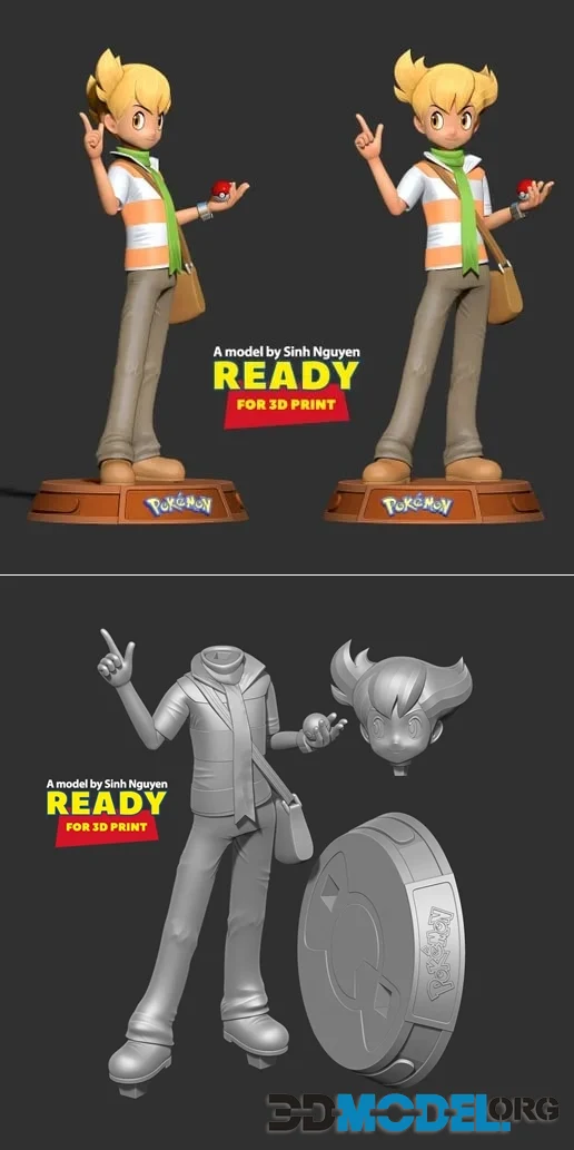 Barry Pokemon Fanart – Printable