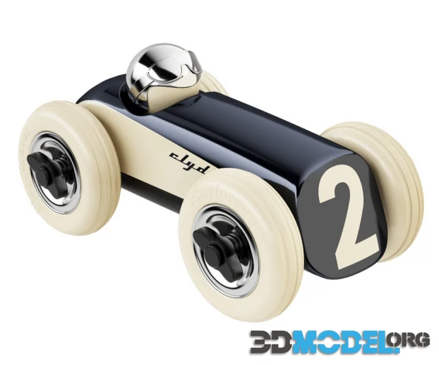 502 Clyde Midnight Toy Car by Playforever