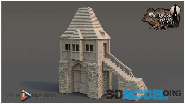 Abbey Gatehouse (3D-printing)